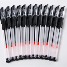 1 шт. 0,5 мм черные гелевые чернильные ручки маркер ручка для школы офиса поставка Escolar Papelaria