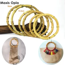 Sac à poignée en bambou, une paire, accessoire, Sac à Main naturel, avec Sangle