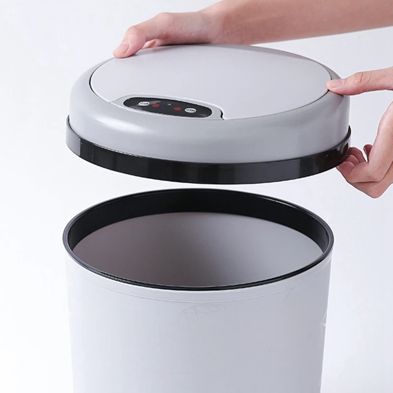 9L мусорное ведро с автоматическим датчиком смарт сенсорный мусорный бак индукции мусорное ведро Pp пластик Экологичные мусорное ведро бытовой мусор Bin