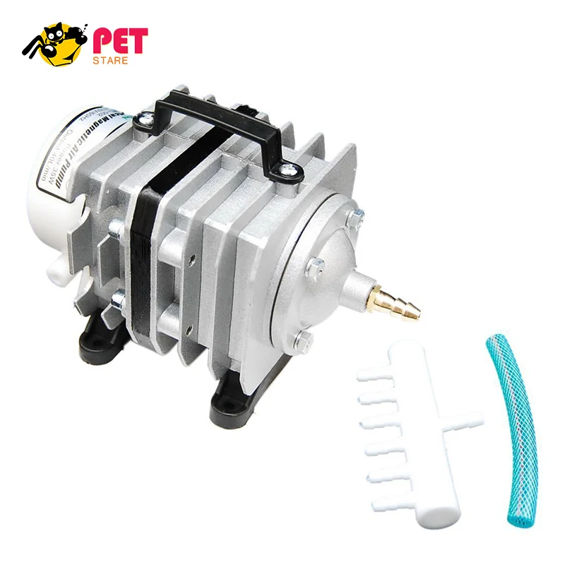 Aquarium Air Pump Compressor for Fish Aerator AC 220V Aquaristics Electrical Magnet Oxygen | Дом и сад