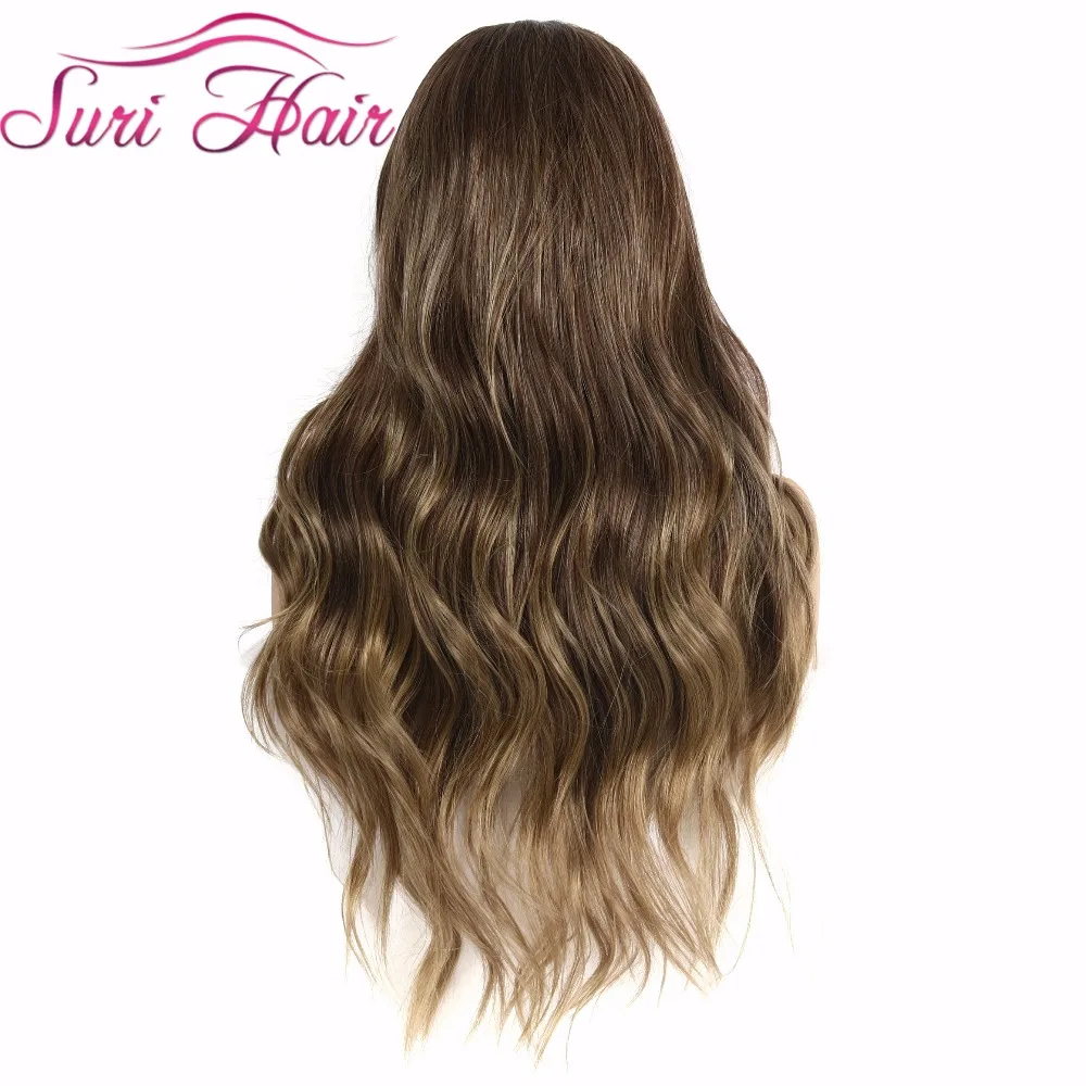 Синтетические парики Suri Hair для женщин волнистые длинные волосы высокая
