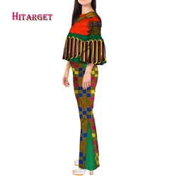 2019 Autumn dashiki african Women Sets top and pants 2pcs set for women African print clothing for women vintage clothes WY3434 2019 Autumn dashiki african Women Sets top and pants 2pcs set for women African print clothing for women vintage clothes WY3434