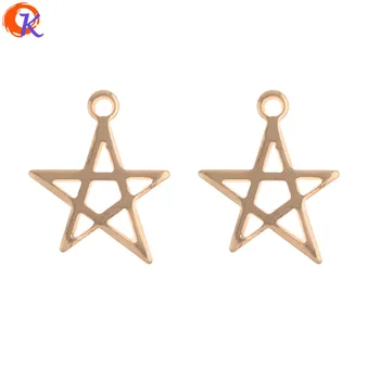 

Cordial Design 100Pcs 11*14MM Earrings Accessories/Charms/Hand Made/Genuine Gold Plating/Star Shape/Jewelry Findings Component