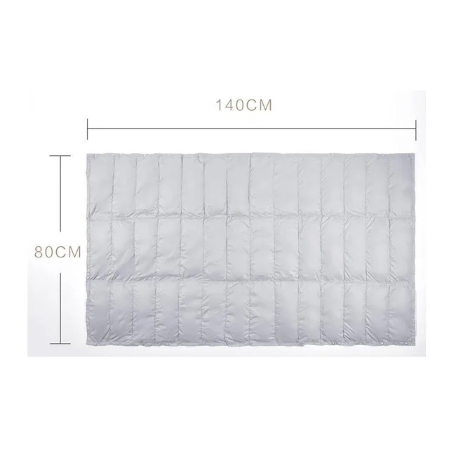 Новое поступление Xiaomi сегодня пуховые одеяла портативный светильник с мягким пером многофункциональное покрытие для домашнего офиса - Цвет: grey
