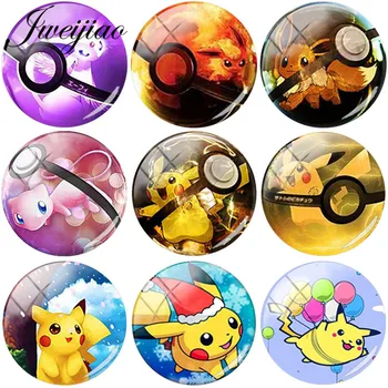 

JWEIJIAO Wholesale 5pcs/lot Glass Cabochon Dome Cartoon Animals Small Animal Cute Picture DIY Handmade Jewelry Making Findings