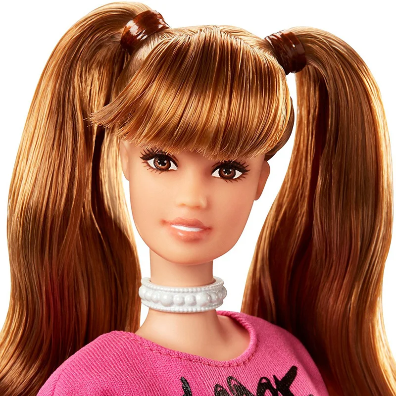 Original Barbie Doll FBR37 Barbie Doll Fashionista Girl Chirstmas Toy DVX78  Barbie Princess Kids Birthday Gift DVX74