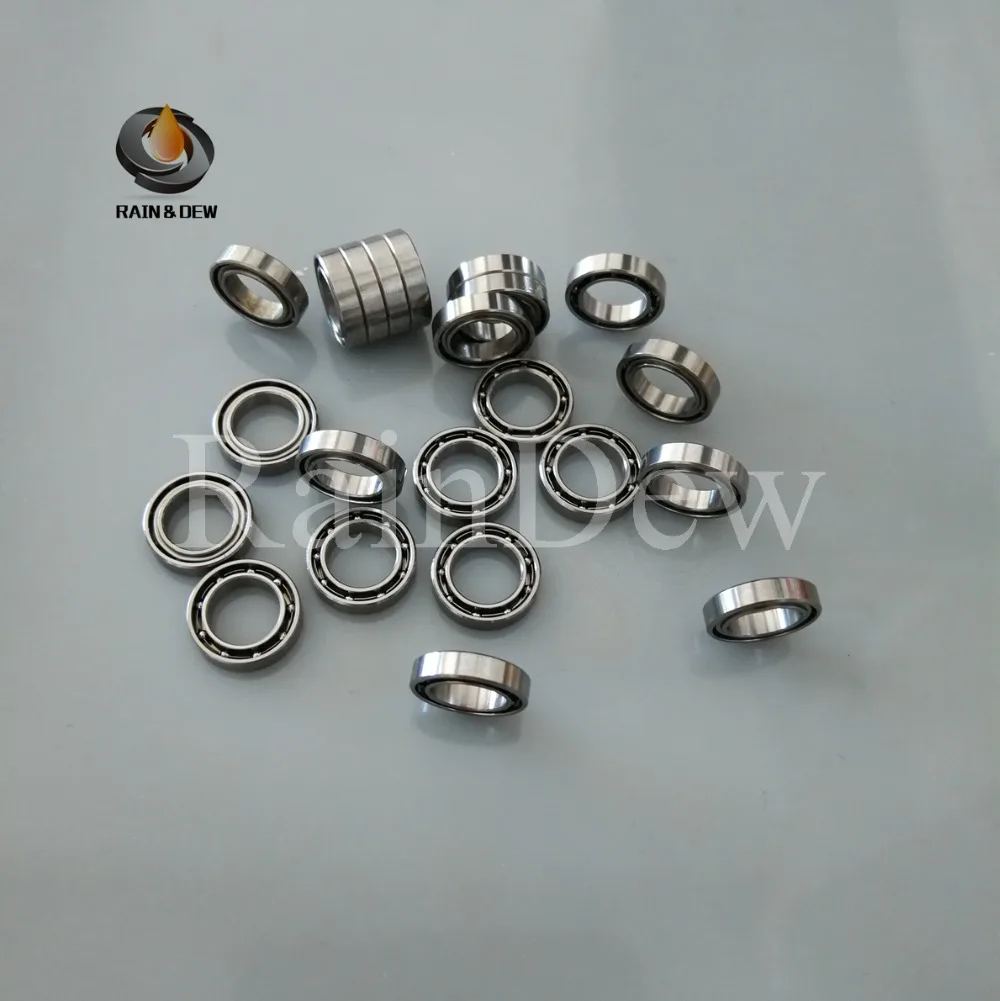 

10pcs SMR117 Open 7x11x2.5 mm Stainless Steel ball bearing Miniature bearing High quality by RainDew