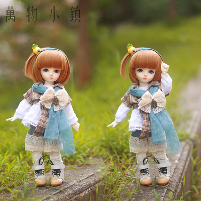 Новинка милый лес искусственная кожа (6 шт.) для BJD MSD YOSD 1/4 1/6 Одежда кукол/наряд|doll