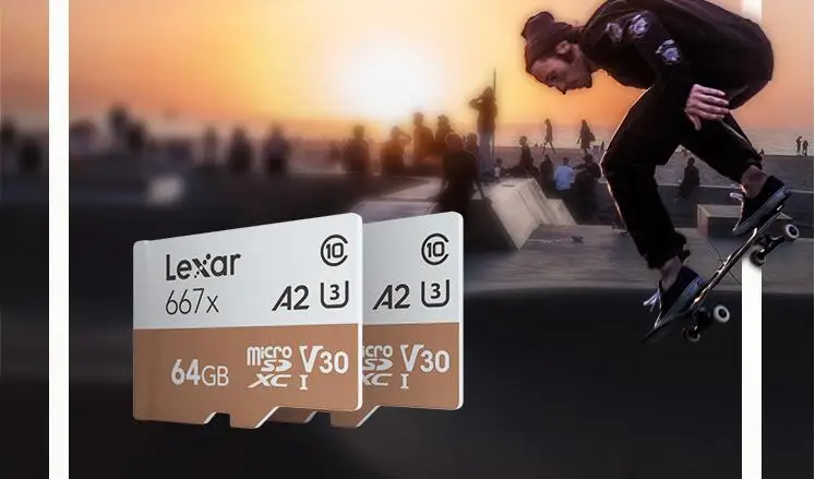 Адаптер Lexar для карт 256 ГБ 128 Гб 64 667x Micro SD карта 2 0 USB SDXC памяти TF считыватель