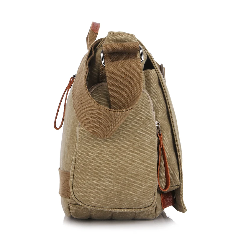  MANJIANGHONG Vintage men's Messenger bag man Handbag Canvas Shoulder postman Bag Men casual Crossbo - 32809663426