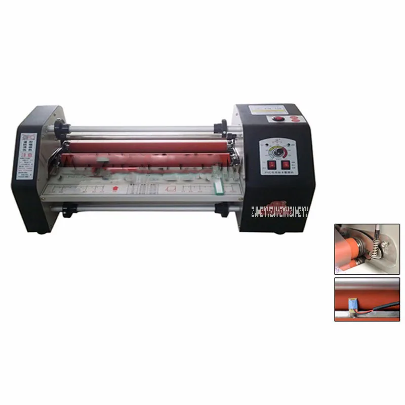

FM-480 paper laminating machine,cold and heating card laminating machine,110v 220V photo laminator