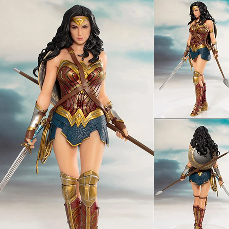 DC Comics Wonder Woman figure toys кукла 19 см DC justice League ARTFX Принцесса Диана статуя коллекция подвижная фигурка-модель игрушки