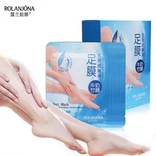 7 пар Детские отшелушивающие молочные бамбуковая уксусная маска для ног пилинг обновление щётка-очиститель для ног мертвой кожи кутикулы Маска красота уход за ногами