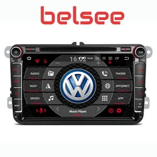 Belsee Octa Core 4 Гб оперативная память автомобиля Радио DVD головное устройство навигации Мультимедиа forVW Volkswagen мужские поло Passat B6 B7 Гольф 5 6 Touran Tiguan