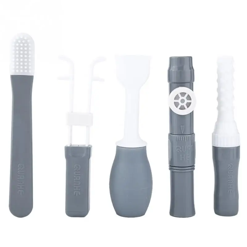 

5pcs/Set Lips Tongue Muscle Perceiving Trainer Recovery Oral Mouth Muscle Trainer Massager