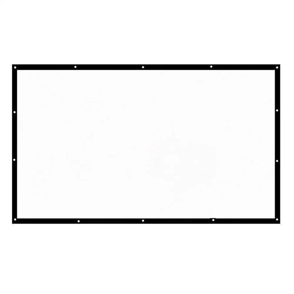 

Projector High-end Portable Folding Screen 120 Inch Projector Soft Curtain Alta-definizione Schermo Curtain