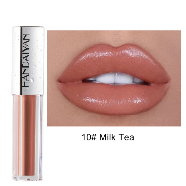 HANDAIYAN-brillo de labios mate, 12 colores, terciopelo, duradero, hidratante, resistente al agua, cosmético, belleza, mantener 24h, brillo de labios, TSLM2 HANDAIYAN-brillo de labios mate, 12 colores, terciopelo, duradero, hidratante, resistente al agua, cosmético, belleza, mantener 24h, brillo de labios, TSLM2