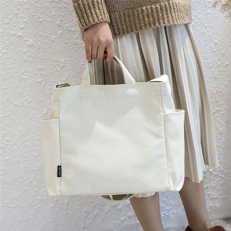 Canvas Solid handbag Shoulder Bag Crossbody Bag for Women 2019 Messenger Bags women's bag bolsa feminina sac a main 30AP0333
