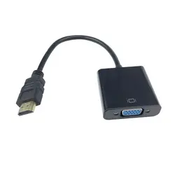 HDMI VGA Кабель-адаптер мужчин и женщин conveter 1080 P для настольного компьютера ноутбука Raspberry Pi 3 к HDTV мониторы displayer