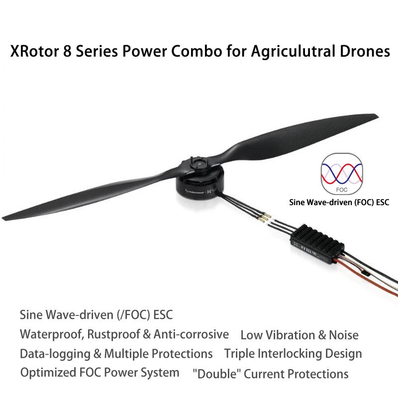 Hobbywing XRotor 8120 серия мощный комбо для сельскохозяйственных распылительных дронов