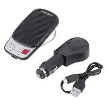Portable Multipoint Wireless Bluetooth Car Kit Handsfree Speakerphone Hands Free Car Bluetooth Handsfree Sun Visor Speaker Phone