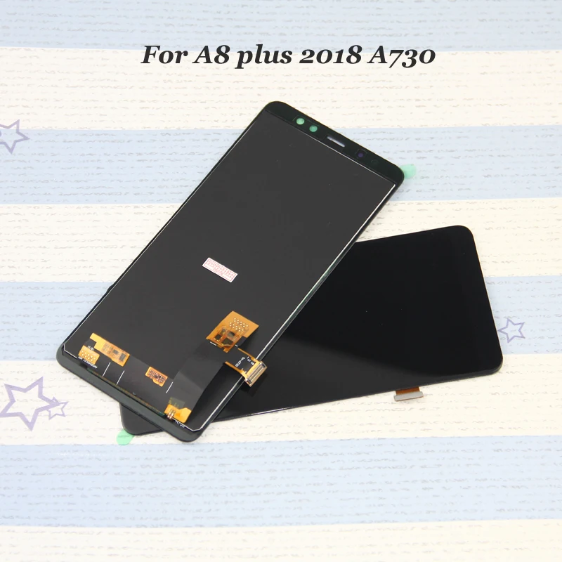 

Display LCD For SAMSUNG Galaxy A8 Plus 2018 A730 LCD Display Touch Screen Digitizer Replacement Can adjust