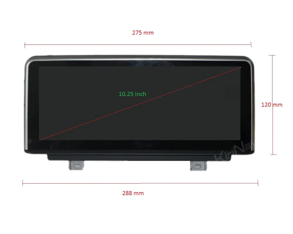 KiriNavi 8 Core, 4 Гб+ 64G 10,2" 2 din Android 9,0 автомобиль радио для BMW 3 серии F30 F31 F34 4 серии F32 F33 F36 помощи при парковке головное устройство