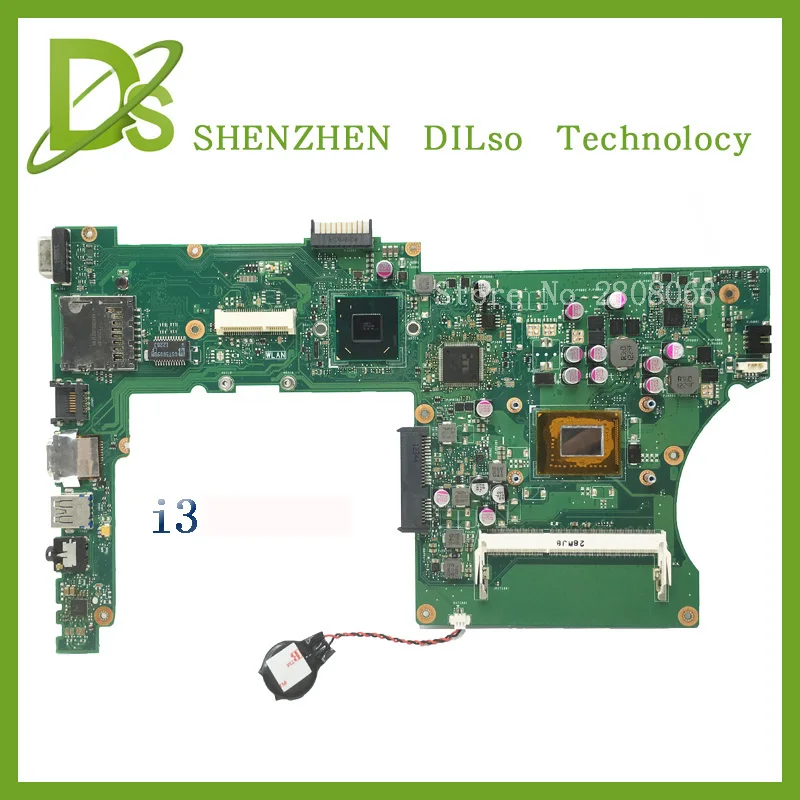 Skup KEFU X401A płyta główna do Asusa X301A X401A X501A płyty głównej oryginalny nowy płyta główna X401A i3 2350M rev3.0 Test oryginalny