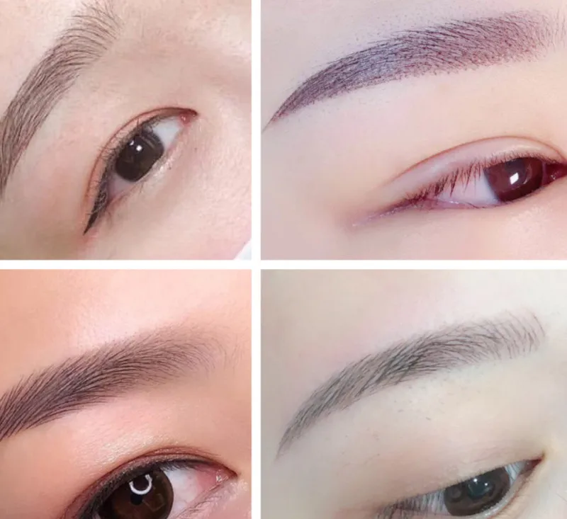 Microblading иглы тумана бровей Перманентный макияж 3D вышивка для татуировки ручная ручка татуировки чернила одноразовые безопасные здоровые инструменты