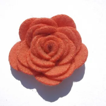 

12pcs/lot Men 3CM felt flower lapel pin with wood button Men Wedding Flower Corsage Jacket Lapel Pin Brooches Free shipping