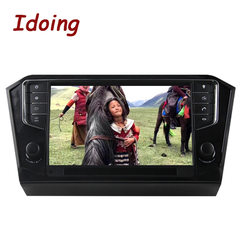 Flash Deal Idoing 2GB+16G Steering-Wheel 2Din Android6.0 For Volkswagen Passat 2016 Car DVD Multimedia Player Built-in 3G Dangle 2