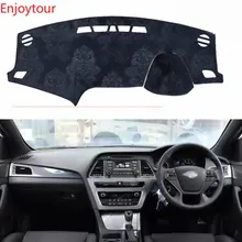 Фланель Dashmat Dashboard Чехлы Dash коврик ковер пользовательские аксессуары для hyundai Sonata I45 2009 2010 2011 2012 2013