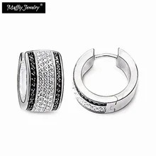 Креольский Подвесные серьги-кольца, гламурные украшения в стиле Thomas Модные Качественные украшения для Для женщин, Ts подарок в 925 пробы серебро, Супер предложения