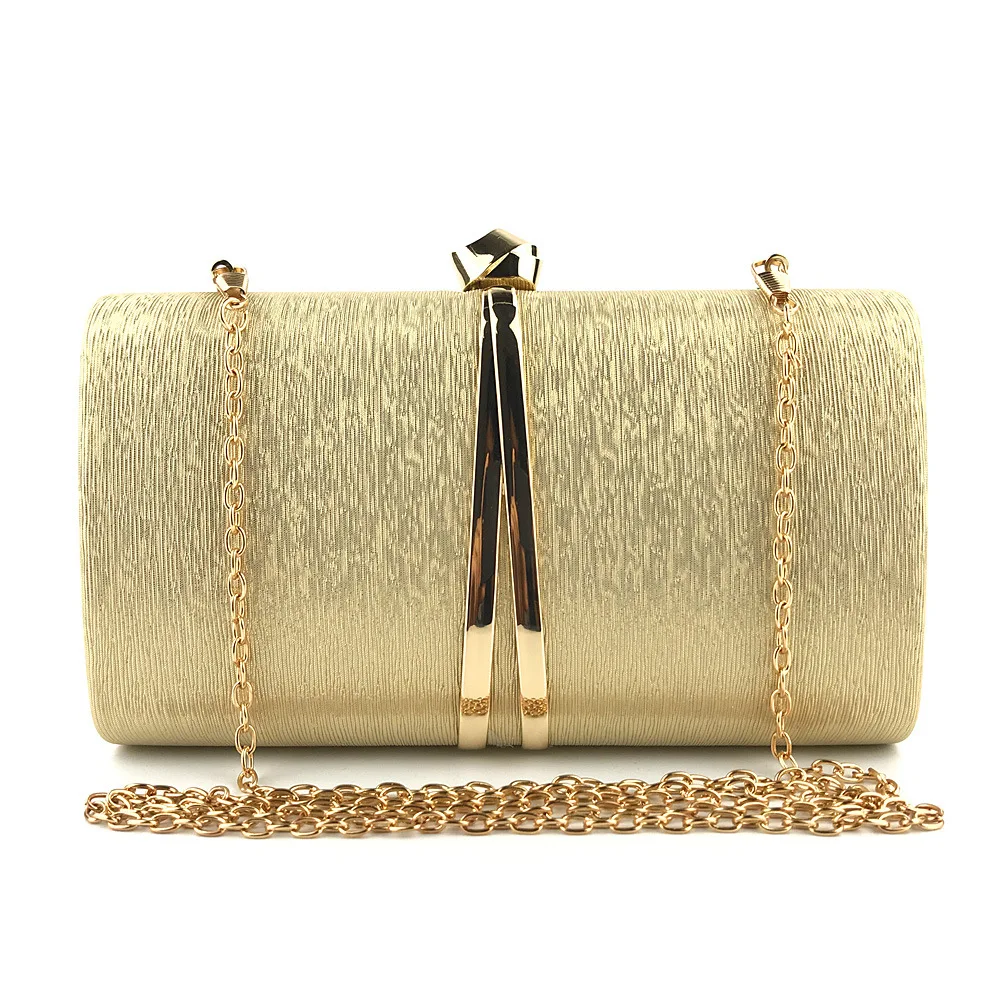 

Party Metal Tassel Lady Clutch Bag With Chain Shoulder Handbags Classical Style Small Purse Wedding Day Evening Clutch Bags