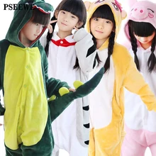 Hiver Flanelle enfants de pyjamas licorne/despicable Me/Chat/porc/Spiderman/Superman/bébé Garçons filles Animaux pyjamas
