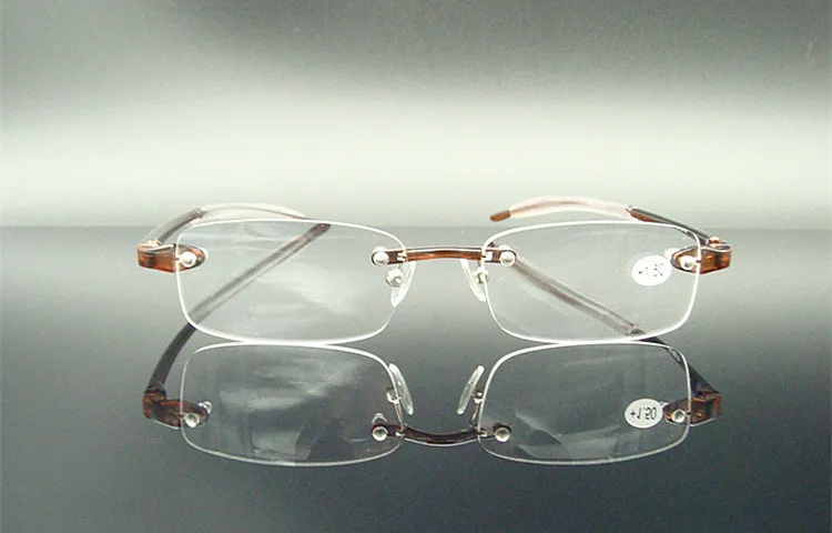 SWOKENCE SPH+ 1,0 1,5 2,0 2,5 3,0 3,5 4,0 высокое качество очки для чтения без оправы Для женщин Для мужчин против усталости глаз, пресбиопические очки G387