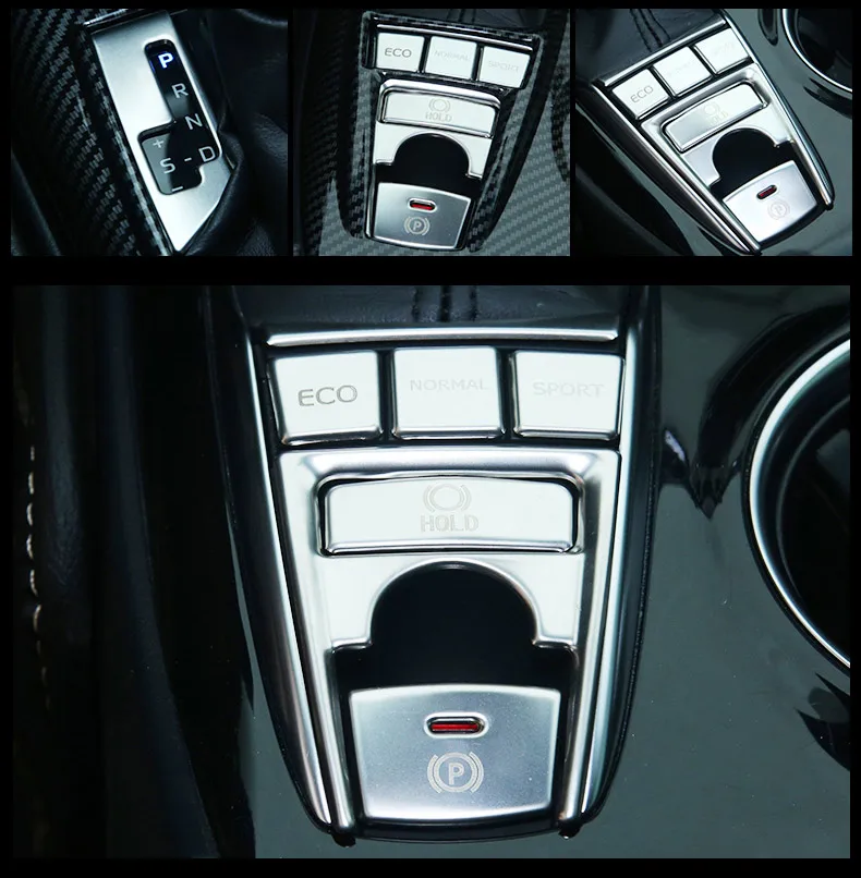 Автомобильный Центральный контроль приборной панели выход вентиляционное отверстие крышка отделка панели рамка полосы интерьера литье для Toyota Camry аксессуары