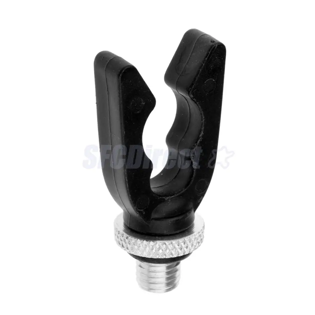 Plastic Fishing Rod Stent Rest V head Fising Grip M3/8 Thread Connector for Carp Fishing, 6 Models