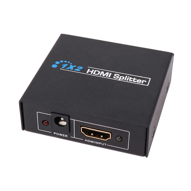 Переключатель Trumsoon HDMI сплиттер 1x2 адаптер 4K 1080p коммутатор 1 в 2 выхода для ТВ