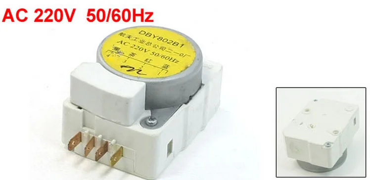 

Replacing AC 220V 50/60Hz DBY Type Fridge Refrigerator Defrost Timer