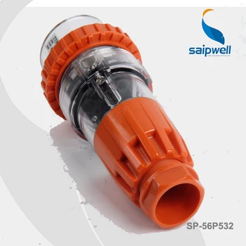 

IP66 500V 32A 5P Saip/Saipwell High Quality European/Australian Industrial Male Electric Plug (SP-56P532)