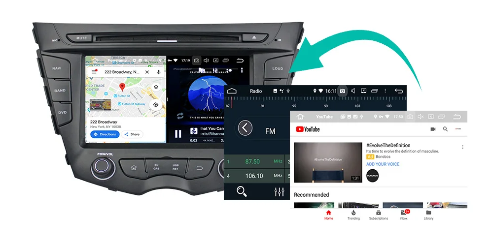Clearance Belsee Aftermarket Android 9.0 Car Stereo Radio for Hyundai Veloster 4GB 64GB 8 Core GPS Navigation DVD Player Autoradio 2 Din 5 Clearance Belsee Aftermarket Android 9.0 Car Stereo Radio for Hyundai Veloster 4GB 64GB 8 Core GPS Navigation DVD Player Autoradio 2 Din 5