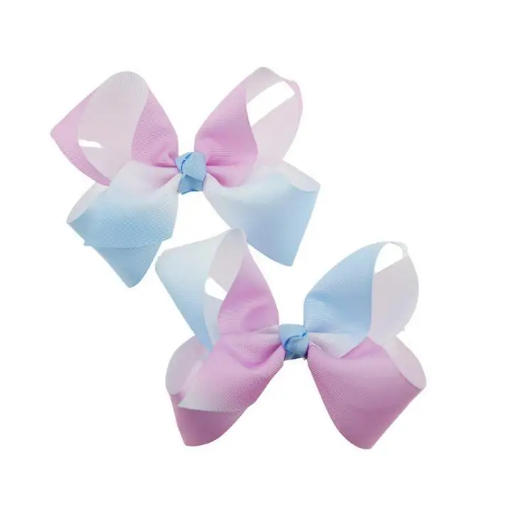 rainbow ribbon hair accessory2