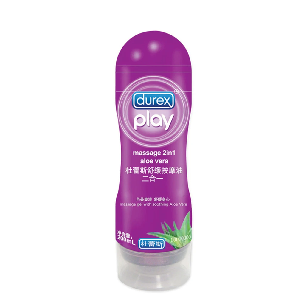 Durex Play массаж 2в1 алоэ вера смазка сглаживающая луба Массажный гель Анальная