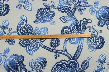 

limit stock Free ship 100% cotton canvas fabric blosom print style price for 3 meters 55" wide