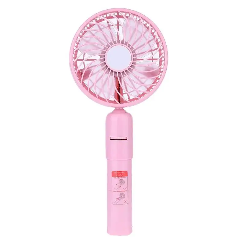 

Removable Portable Rechargeable Hand-held Mini Fan Air Cooler with 2000mAh Mobile Power Bank for Office Home Outdoor Travel