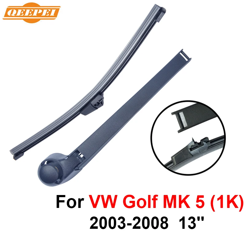 QEEPEI заднего стеклоочиститель и рычаг для VW Golf MK 5 (1 K) 2003 2008 13 'Ɖ/5 дверь хэтчбек