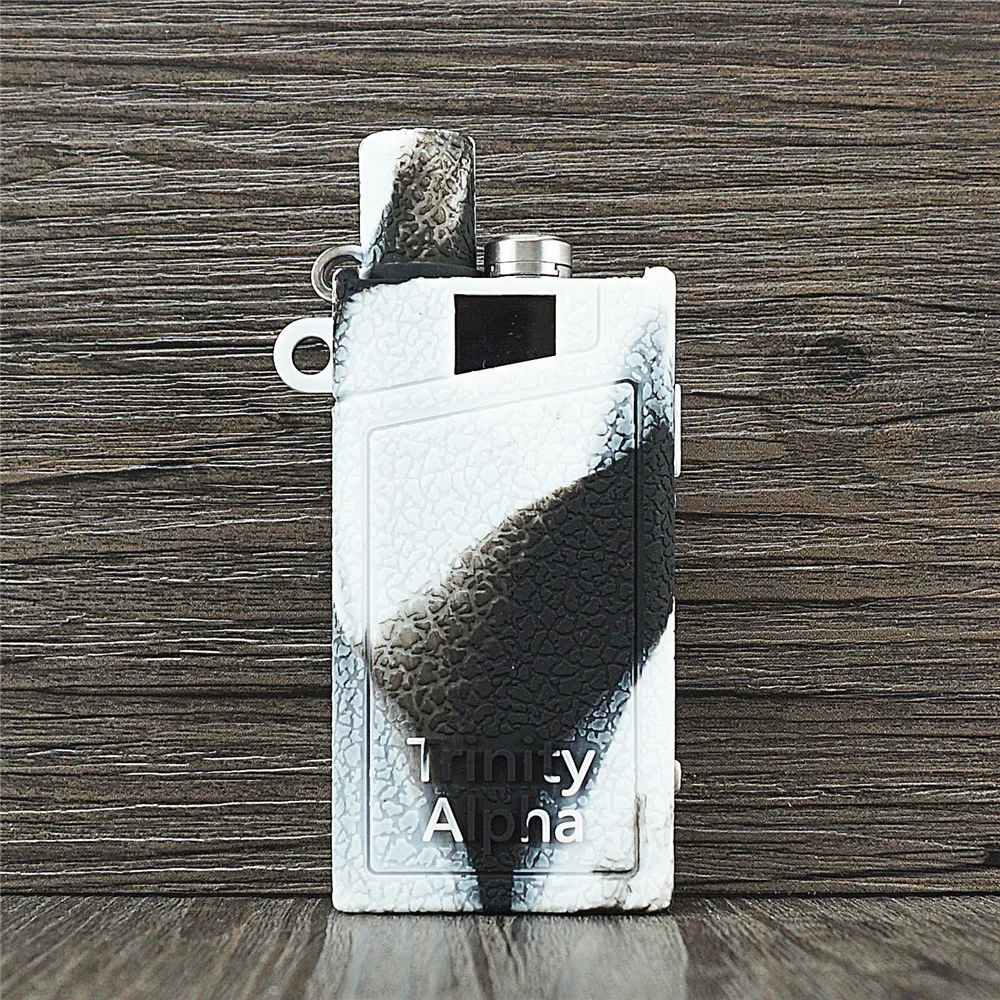 

5pcs Texture Case for SMOK TRINITY ALPHA 30W Pod System Protective Silicone Rubber Sleeve Cover Shield Wrap