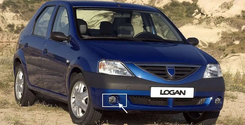 Для Dacia Logan я 1 2004-2012 2-в-1 светодиодный 3 цвета Ангельские глазки DRL Габаритные огни Cut-Line объектив противотуманные фары автомобиля для укладки волос