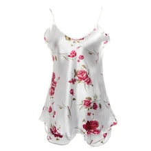 Women's Sleepwear Pajamas Set Blouse Shirt+Short Pants